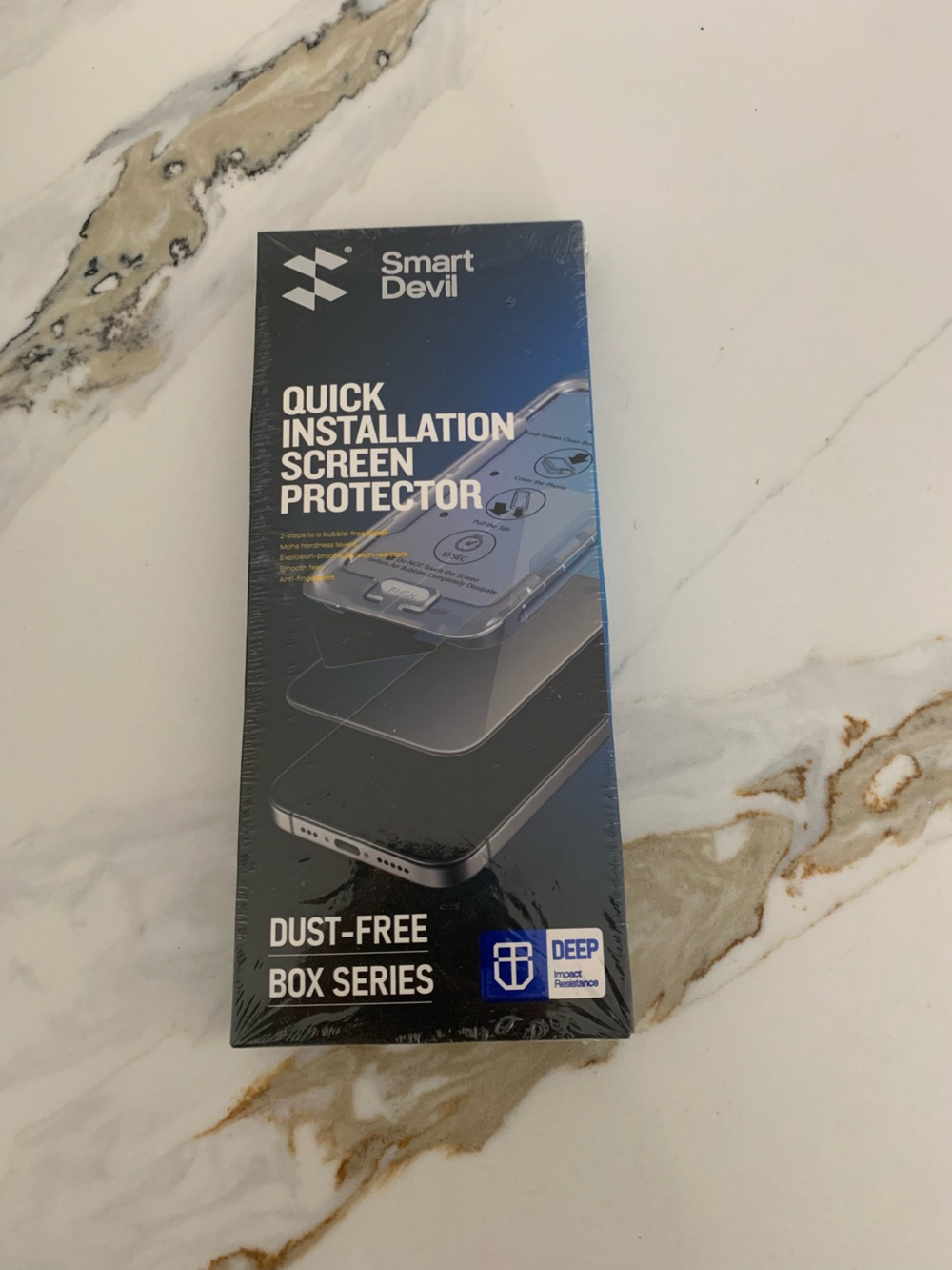 Quick Installation Screen Protector - Black